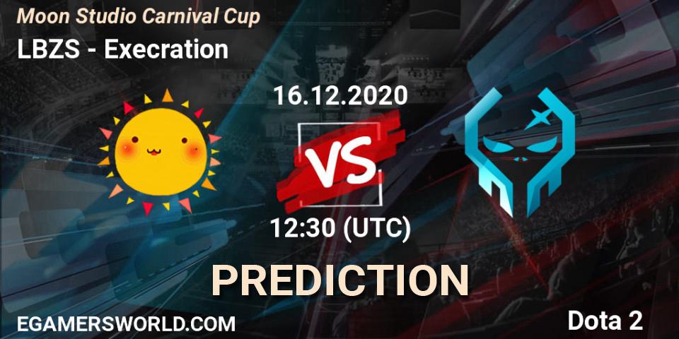 LBZS vs Execration: Betting TIp, Match Prediction. 16.12.2020 at 13:30. Dota 2, Moon Studio Carnival Cup