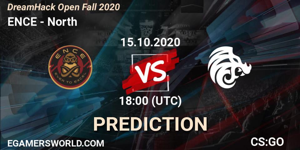 ENCE vs North: Betting TIp, Match Prediction. 15.10.20. CS2 (CS:GO), DreamHack Open Fall 2020