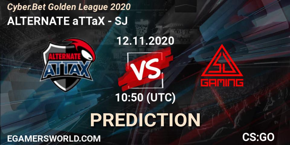 ALTERNATE aTTaX vs SJ: Betting TIp, Match Prediction. 12.11.20. CS2 (CS:GO), Cyber.Bet Golden League 2020