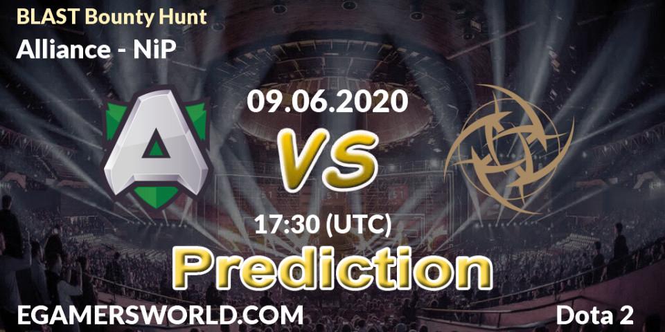Alliance vs NiP: Betting TIp, Match Prediction. 09.06.20. Dota 2, BLAST Bounty Hunt