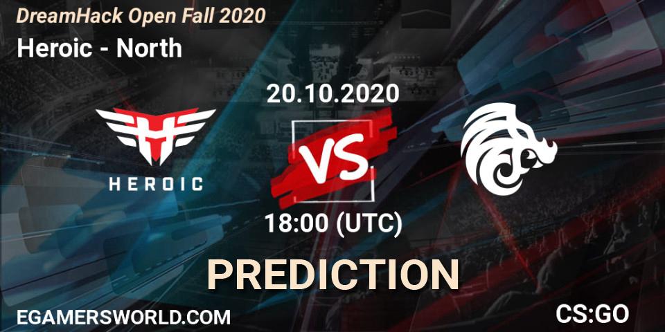 Heroic vs North: Betting TIp, Match Prediction. 20.10.20. CS2 (CS:GO), DreamHack Open Fall 2020