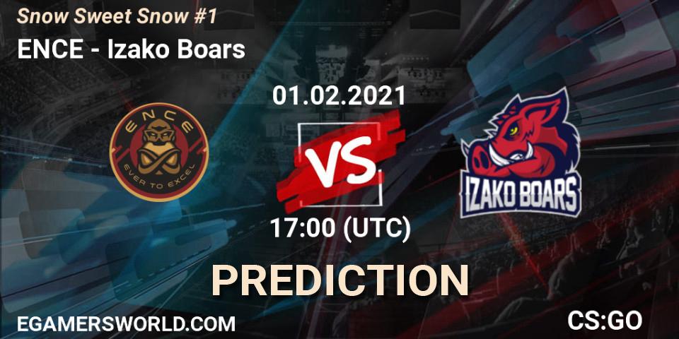 ENCE vs Izako Boars: Betting TIp, Match Prediction. 01.02.21. CS2 (CS:GO), Snow Sweet Snow #1