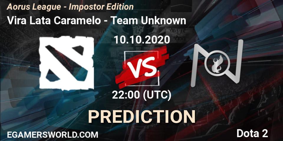 Crewmate vs Team Unknown: Betting TIp, Match Prediction. 10.10.2020 at 22:39. Dota 2, Aorus League - Impostor Edition