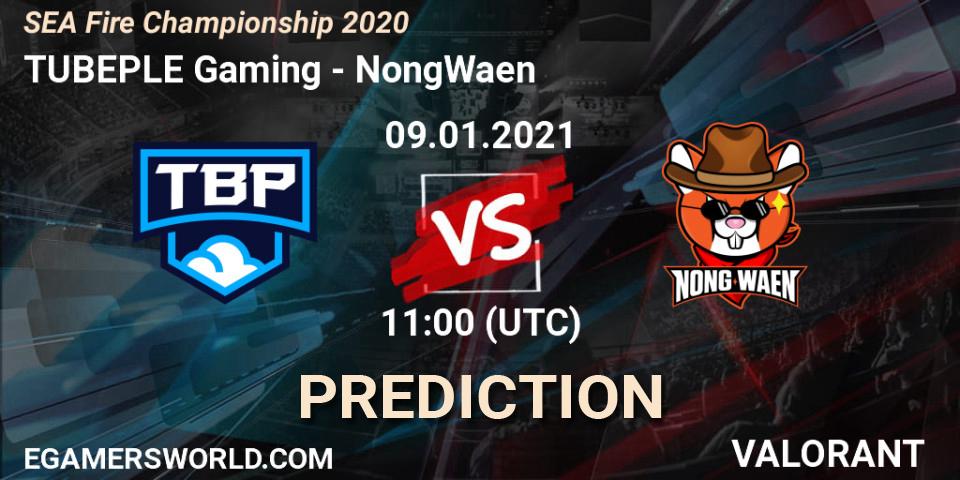 TUBEPLE Gaming vs NongWaen: Betting TIp, Match Prediction. 09.01.2021 at 11:00. VALORANT, SEA Fire Championship 2020
