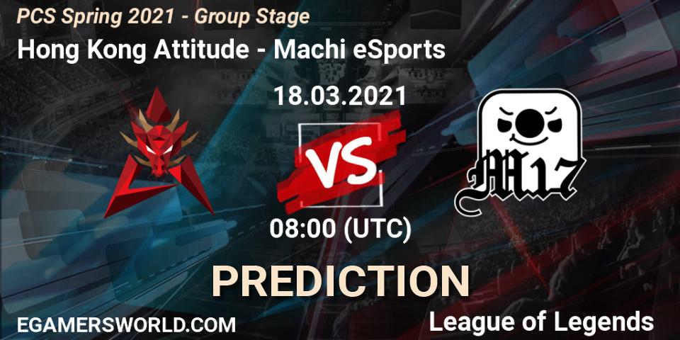 Hong Kong Attitude vs Machi eSports: Betting TIp, Match Prediction. 18.03.21. LoL, PCS Spring 2021 - Group Stage
