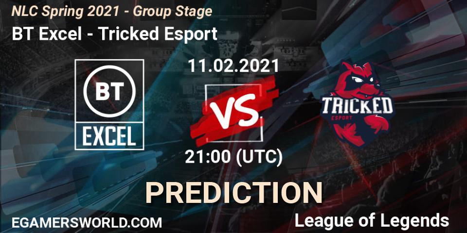 BT Excel vs Tricked Esport: Betting TIp, Match Prediction. 11.02.21. LoL, NLC Spring 2021 - Group Stage