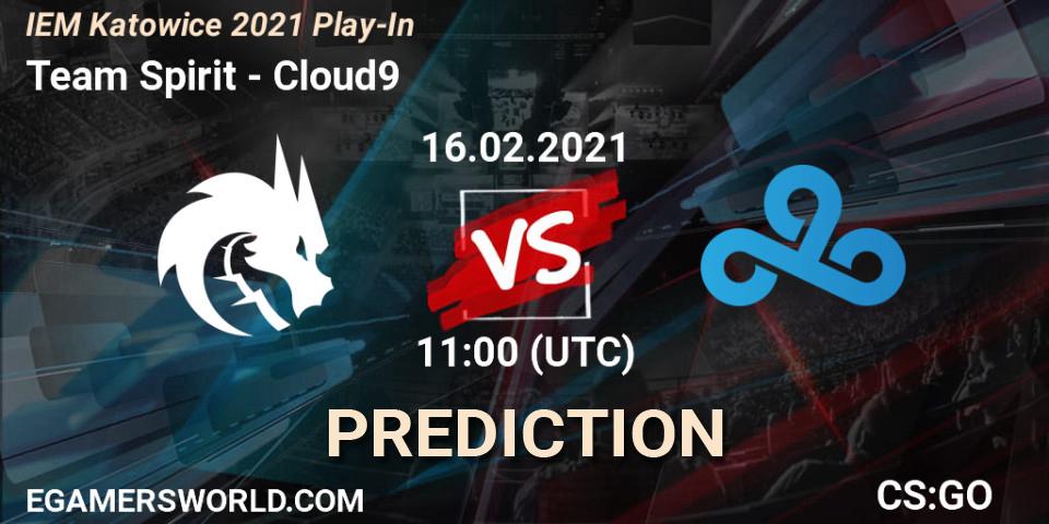 Team Spirit vs Cloud9: Betting TIp, Match Prediction. 16.02.2021 at 11:00. Counter-Strike (CS2), IEM Katowice 2021 Play-In
