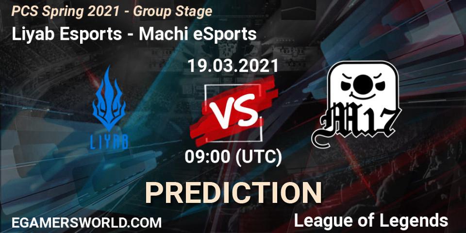 Liyab Esports vs Machi eSports: Betting TIp, Match Prediction. 19.03.21. LoL, PCS Spring 2021 - Group Stage