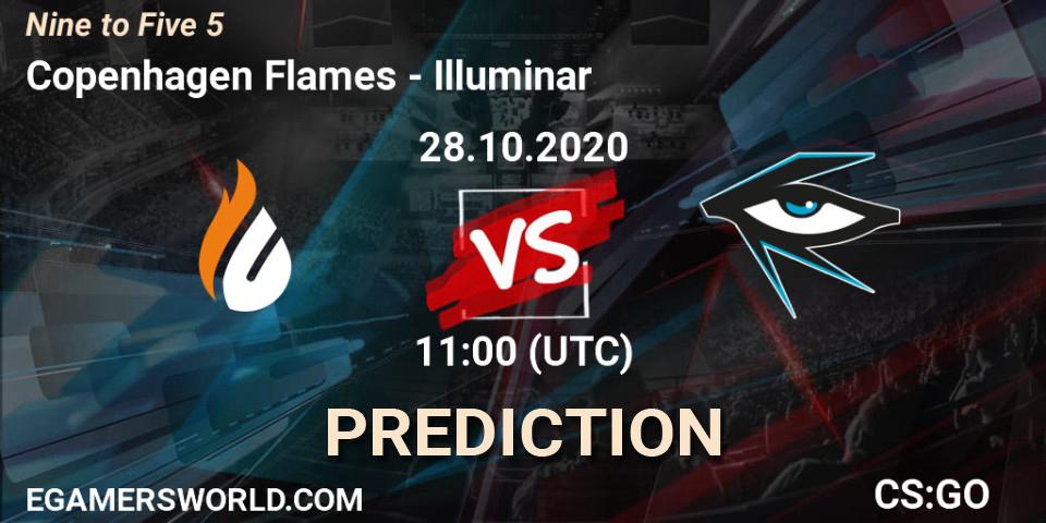 Copenhagen Flames vs Illuminar: Betting TIp, Match Prediction. 28.10.20. CS2 (CS:GO), Nine to Five 5