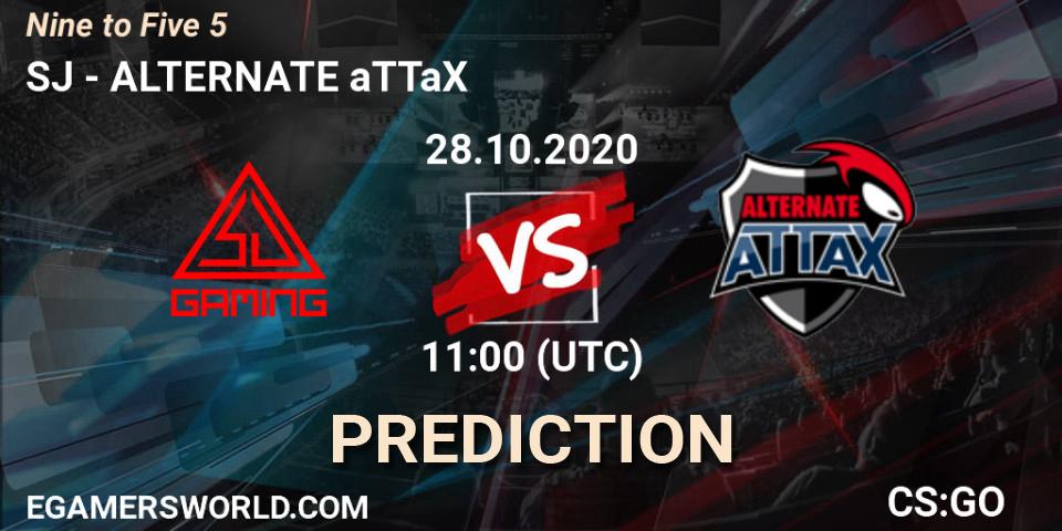 SJ vs ALTERNATE aTTaX: Betting TIp, Match Prediction. 28.10.20. CS2 (CS:GO), Nine to Five 5