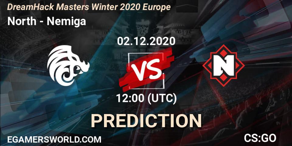 North vs Nemiga: Betting TIp, Match Prediction. 02.12.20. CS2 (CS:GO), DreamHack Masters Winter 2020 Europe