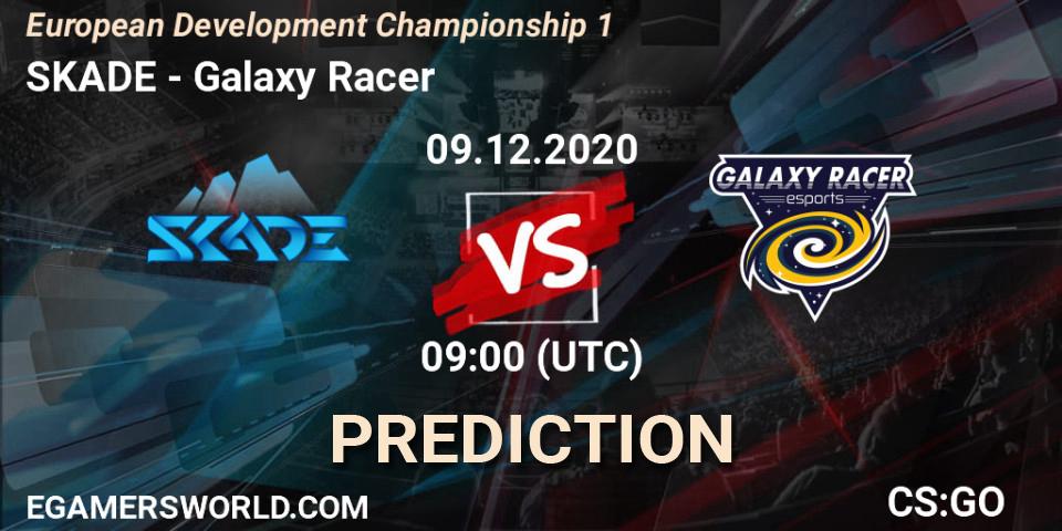 SKADE vs Galaxy Racer: Betting TIp, Match Prediction. 09.12.2020 at 10:00. Counter-Strike (CS2), European Development Championship 1