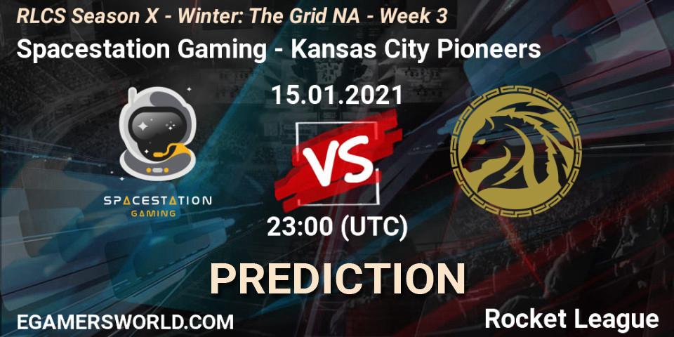 Spacestation Gaming vs Kansas City Pioneers: Betting TIp, Match Prediction. 15.01.2021 at 23:00. Rocket League, RLCS Season X - Winter: The Grid NA - Week 3