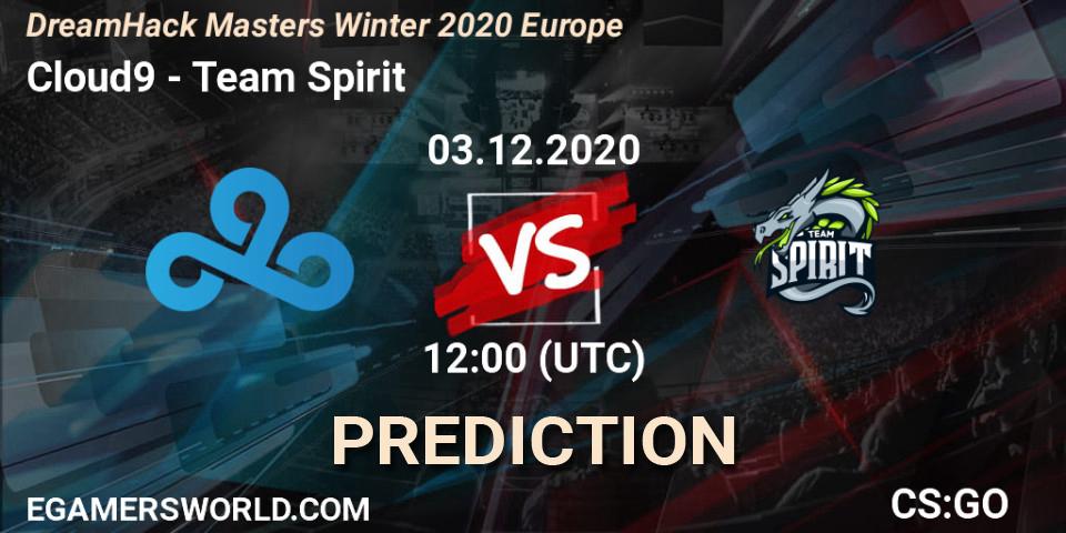 Cloud9 vs Team Spirit: Betting TIp, Match Prediction. 03.12.20. CS2 (CS:GO), DreamHack Masters Winter 2020 Europe