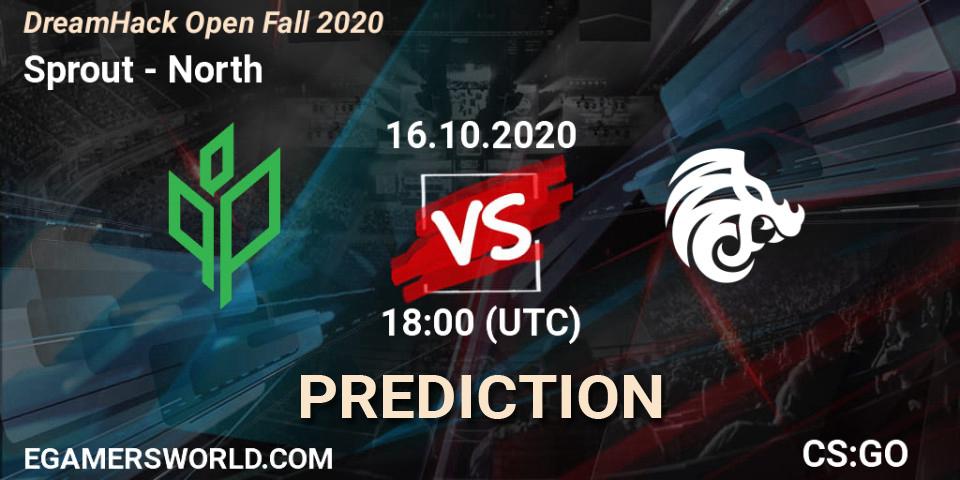 Sprout vs North: Betting TIp, Match Prediction. 16.10.20. CS2 (CS:GO), DreamHack Open Fall 2020