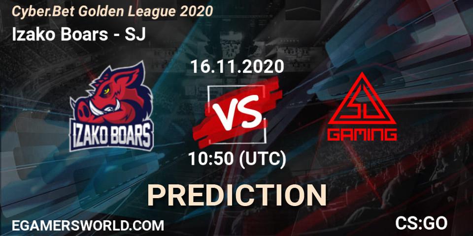 Izako Boars vs SJ: Betting TIp, Match Prediction. 16.11.20. CS2 (CS:GO), Cyber.Bet Golden League 2020