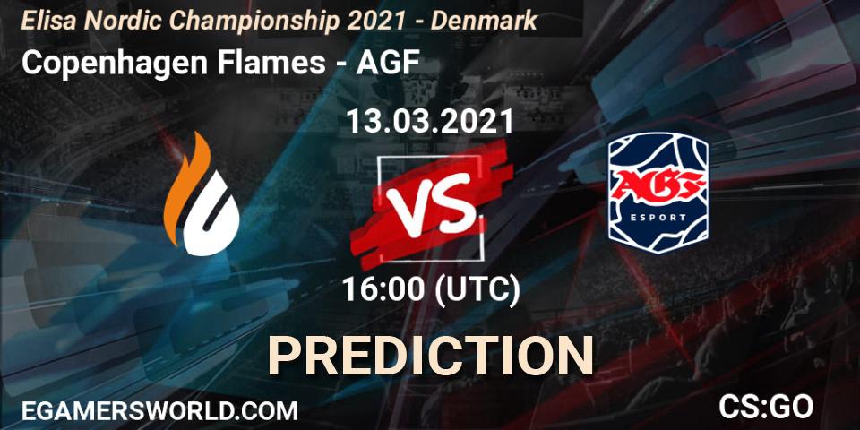 Copenhagen Flames vs AGF: Betting TIp, Match Prediction. 13.03.21. CS2 (CS:GO), Elisa Nordic Championship 2021 - Denmark