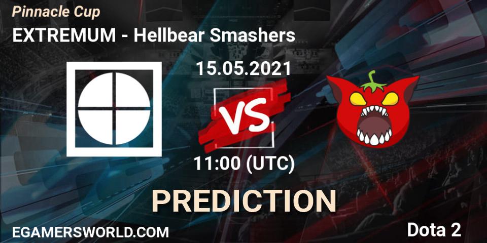 EXTREMUM vs Hellbear Smashers: Betting TIp, Match Prediction. 15.05.2021 at 11:02. Dota 2, Pinnacle Cup 2021 Dota 2