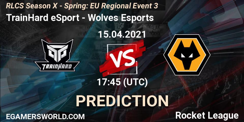 TrainHard eSport vs Wolves Esports: Betting TIp, Match Prediction. 15.04.21. Rocket League, RLCS Season X - Spring: EU Regional Event 3