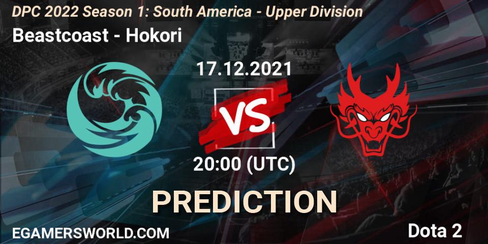 Beastcoast vs Hokori: Betting TIp, Match Prediction. 17.12.2021 at 20:11. Dota 2, DPC 2022 Season 1: South America - Upper Division