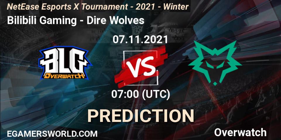 Bilibili Gaming vs Dire Wolves: Betting TIp, Match Prediction. 07.11.21. Overwatch, NetEase Esports X Tournament - 2021 - Winter