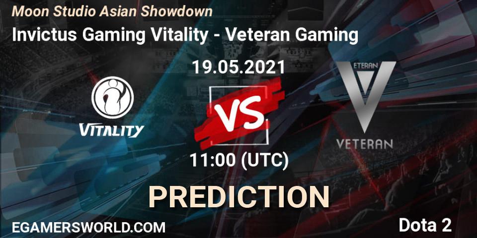 Invictus Gaming Vitality vs Veteran Gaming: Betting TIp, Match Prediction. 19.05.21. Dota 2, Moon Studio Asian Showdown