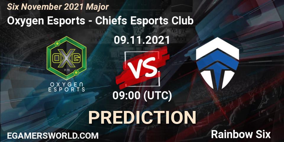 Chiefs Esports Club vs Oxygen Esports: Betting TIp, Match Prediction. 10.11.2021 at 16:30. Rainbow Six, Six Sweden Major 2021