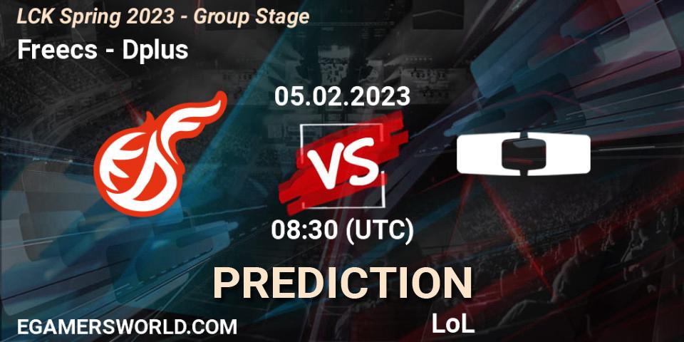 Freecs vs Dplus: Betting TIp, Match Prediction. 05.02.23. LoL, LCK Spring 2023 - Group Stage
