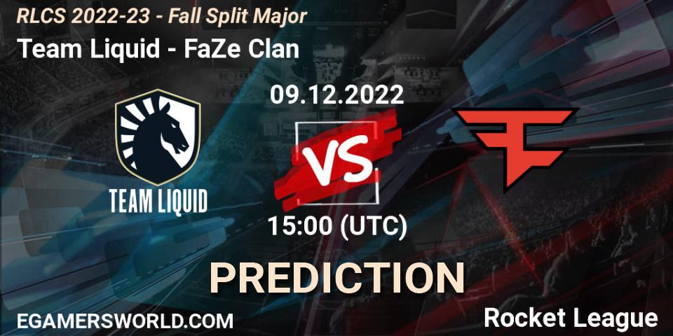 Team Liquid vs FaZe Clan: Betting TIp, Match Prediction. 09.12.22. Rocket League, RLCS 2022-23 - Fall Split Major