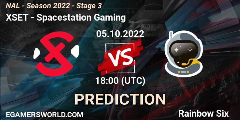 XSET vs Spacestation Gaming: Betting TIp, Match Prediction. 05.10.22. Rainbow Six, NAL - Season 2022 - Stage 3