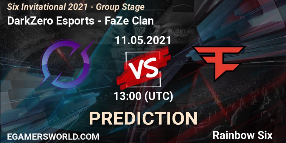 DarkZero Esports vs FaZe Clan: Betting TIp, Match Prediction. 11.05.21. Rainbow Six, Six Invitational 2021 - Group Stage