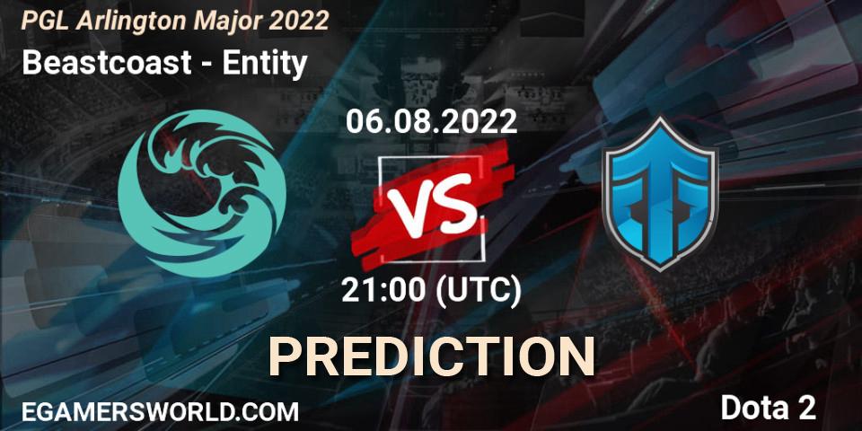 Beastcoast vs Entity: Betting TIp, Match Prediction. 06.08.2022 at 21:56. Dota 2, PGL Arlington Major 2022 - Group Stage