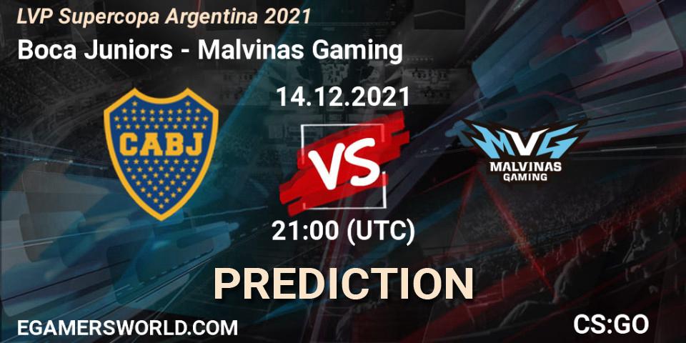 Boca Juniors vs Malvinas Gaming: Betting TIp, Match Prediction. 14.12.21. CS2 (CS:GO), LVP Supercopa Argentina 2021
