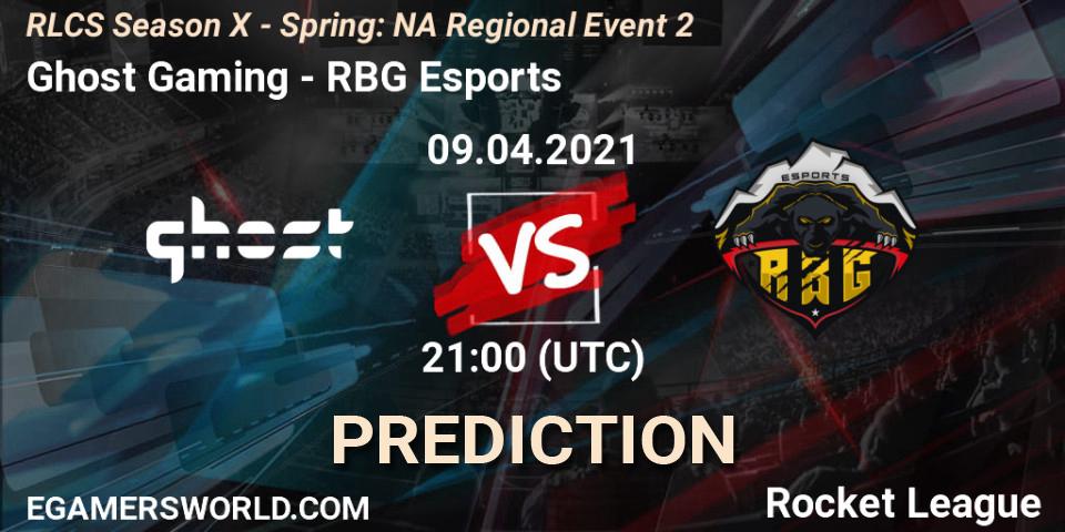 Ghost Gaming vs RBG Esports: Betting TIp, Match Prediction. 09.04.21. Rocket League, RLCS Season X - Spring: NA Regional Event 2