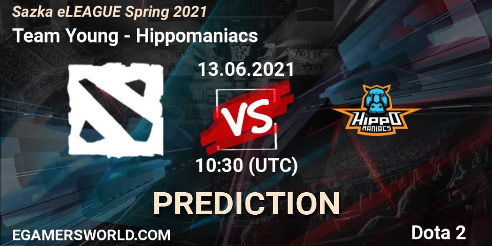 Team Young vs Hippomaniacs: Betting TIp, Match Prediction. 13.06.2021 at 10:43. Dota 2, Sazka eLEAGUE Spring 2021