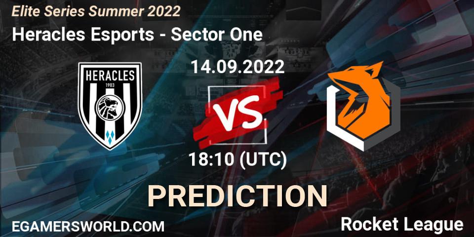 Heracles Esports vs Sector One: Betting TIp, Match Prediction. 14.09.22. Rocket League, Elite Series Summer 2022