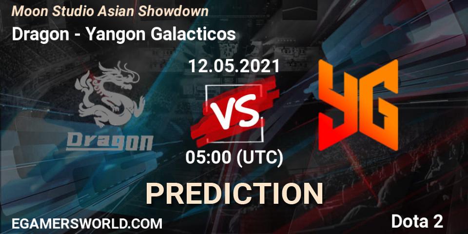 Dragon vs Yangon Galacticos: Betting TIp, Match Prediction. 12.05.2021 at 05:15. Dota 2, Moon Studio Asian Showdown