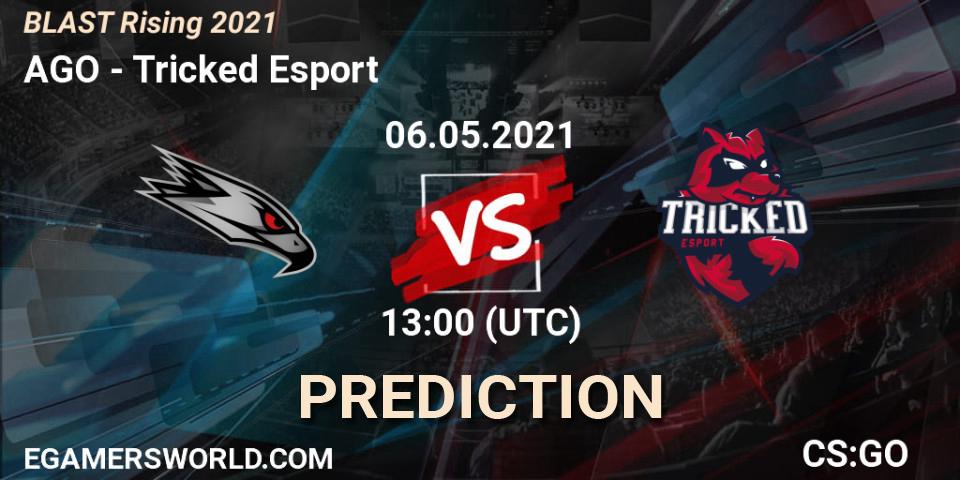 AGO vs Tricked Esport: Betting TIp, Match Prediction. 06.05.21. CS2 (CS:GO), BLAST Rising 2021