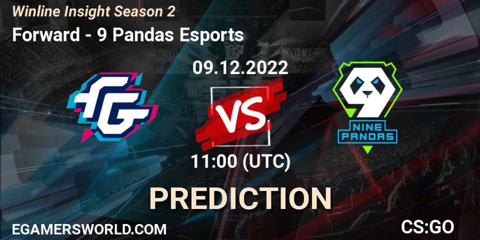 Forward vs 9 Pandas Esports: Betting TIp, Match Prediction. 09.12.22. CS2 (CS:GO), Winline Insight Season 2