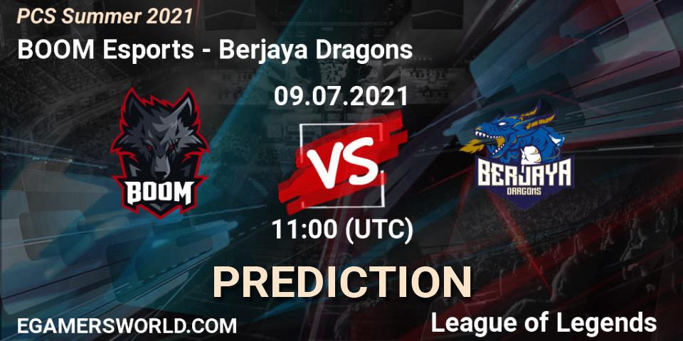 BOOM Esports vs Berjaya Dragons: Betting TIp, Match Prediction. 09.07.2021 at 11:00. LoL, PCS Summer 2021