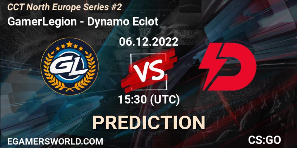 GamerLegion vs Dynamo Eclot: Betting TIp, Match Prediction. 06.12.22. CS2 (CS:GO), CCT North Europe Series #2