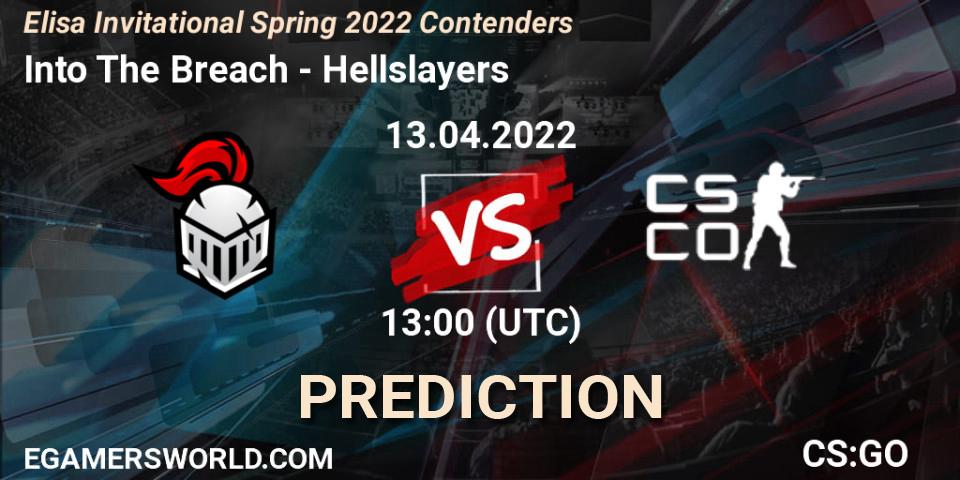 Into The Breach vs Hellslayers: Betting TIp, Match Prediction. 13.04.22. CS2 (CS:GO), Elisa Invitational Spring 2022 Contenders