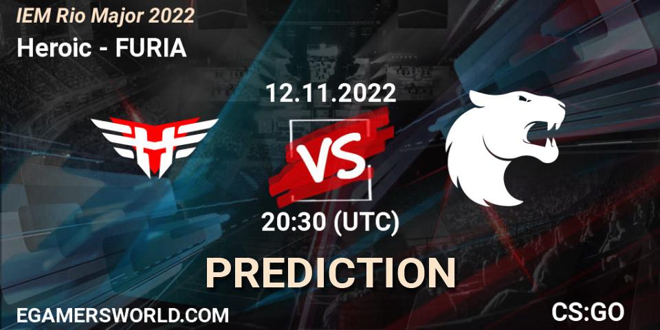 Heroic vs FURIA: Betting TIp, Match Prediction. 12.11.22. CS2 (CS:GO), IEM Rio Major 2022
