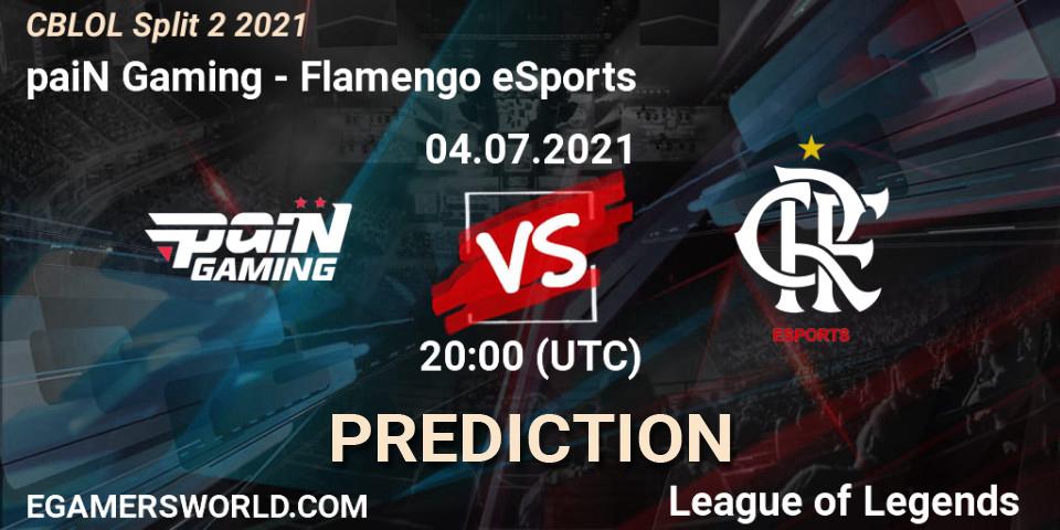 paiN Gaming vs Flamengo eSports: Betting TIp, Match Prediction. 04.07.21. LoL, CBLOL Split 2 2021