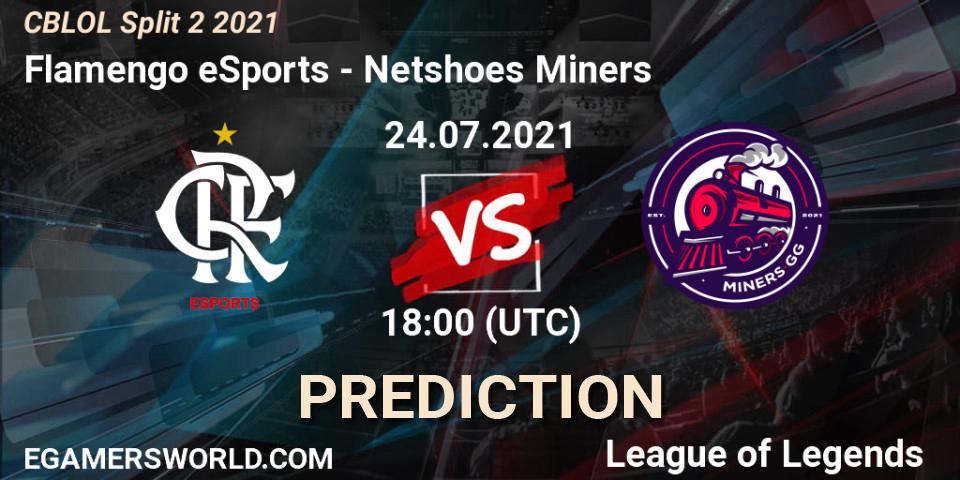 Flamengo eSports vs Netshoes Miners: Betting TIp, Match Prediction. 24.07.2021 at 18:00. LoL, CBLOL Split 2 2021