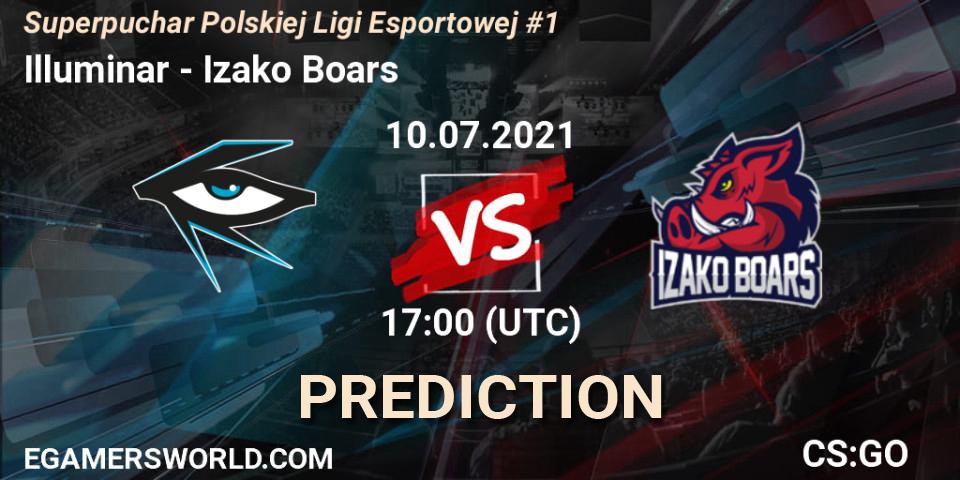 Illuminar vs Izako Boars: Betting TIp, Match Prediction. 10.07.21. CS2 (CS:GO), Superpuchar Polskiej Ligi Esportowej #1