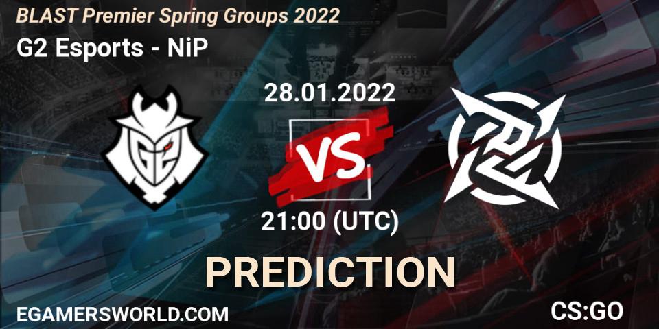G2 Esports vs NiP: Betting TIp, Match Prediction. 28.01.22. CS2 (CS:GO), BLAST Premier Spring Groups 2022