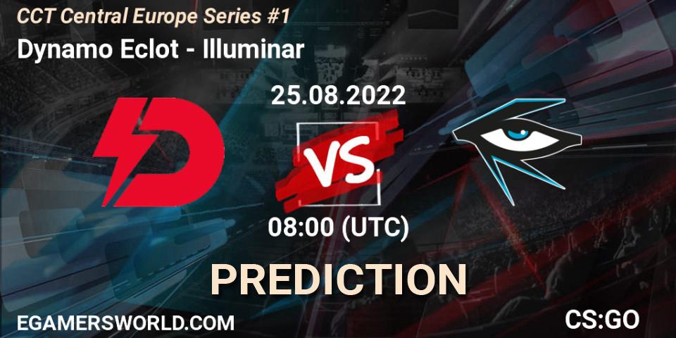 Dynamo Eclot vs Illuminar: Betting TIp, Match Prediction. 25.08.2022 at 08:00. Counter-Strike (CS2), CCT Central Europe Series #1