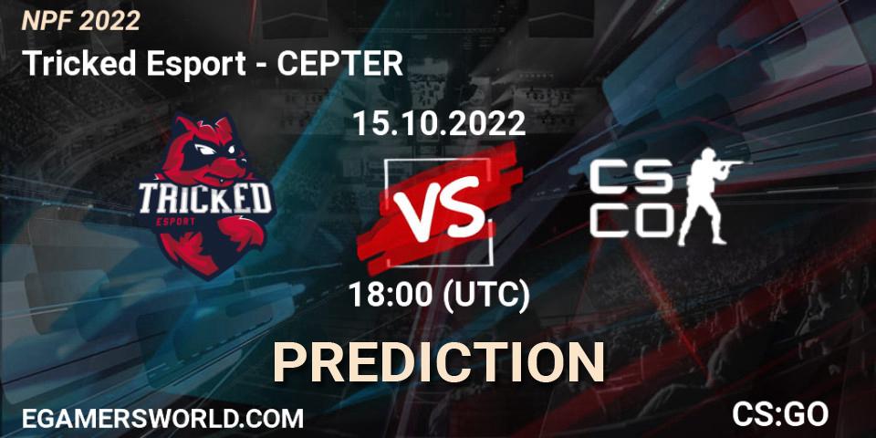 Tricked Esport vs Alpha Gaming: Betting TIp, Match Prediction. 15.10.2022 at 18:10. Counter-Strike (CS2), NPF 2022
