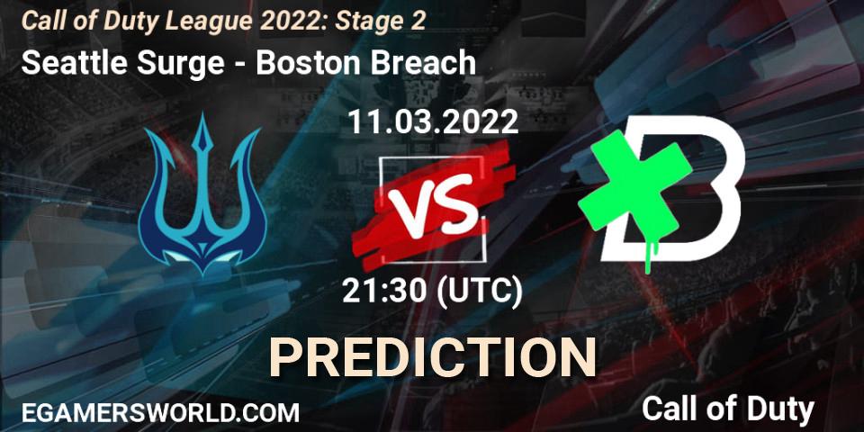 Seattle Surge vs Boston Breach: Betting TIp, Match Prediction. 11.03.2022 at 21:30. Call of Duty, Call of Duty League 2022: Stage 2